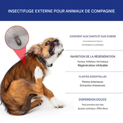 FurryFusion Gouttes antiparasitaires pour chiens