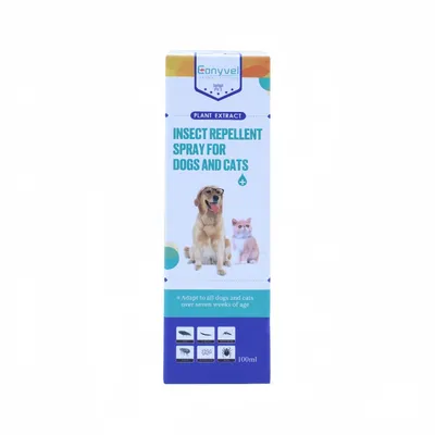 FurryFusion Spray antiparasitaire externe pour chiens et chats, 200 ml