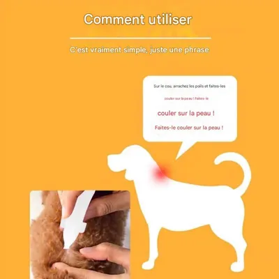 FurryFusion Gouttes antiparasitaires pour chiens