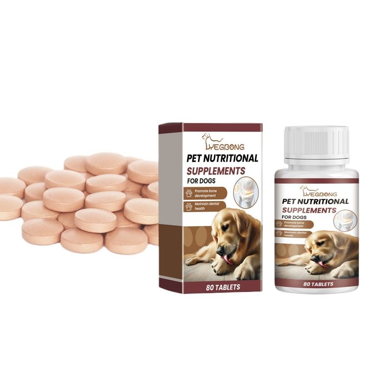 FurryFusion Comprimés de vitamines et de calcium pour chiens