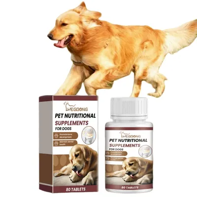 FurryFusion Comprimés de vitamines et de calcium pour chiens