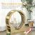 PawHut - roue d'exercice grattoirs pour chat H.94 cm - naturel
