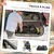 PawHut - Poussette Chien Pliable 1-Clic, Panier, Auvent Réglable - Gris PawHut - Poussette Chien Pliable 1-Clic, Panier, Auvent Réglable - Gris