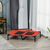 PawHut - Lit Camp Chien/Chat sur Pieds H.18 cm - Rouge