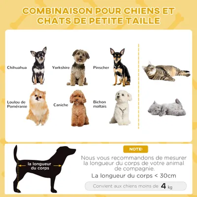 PawHut - Panier lit chien chat cosy H.24.5 cm - Beige