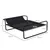 PawHut - lit chien surélevé appui-tête micro-perforé H.33 cm - noir PawHut - lit chien surélevé appui-tête micro-perforé H.33 cm - noir