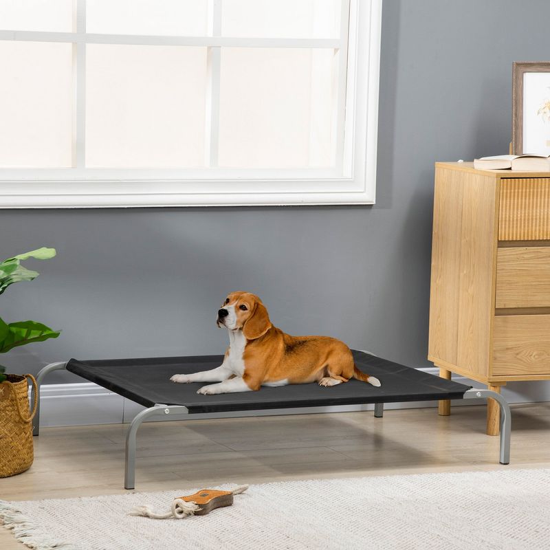 PawHut - Lit Chien/Chat XL Grand Confort H.20 cm - Gris