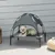PawHut - lit surélevé rafraîchissant anti-UV H.61 cm - gris