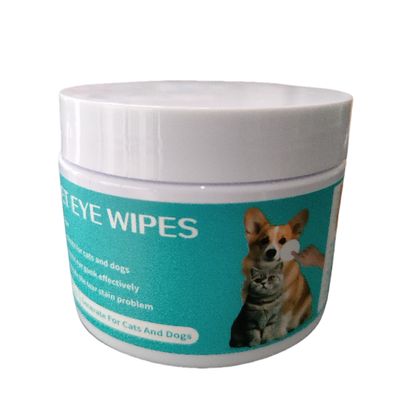 FurryFusion Lingettes pour le soin des yeux des animaux, 100 unités