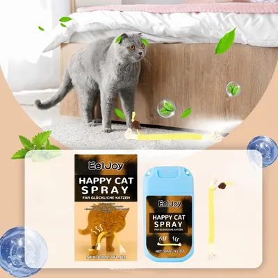 FurryFusion Spray de menthe poivrée pour chats