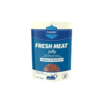 FurryFusion Nourriture humide au saumon pour chat 10×85g FurryFusion Nourriture humide au saumon pour chat 10×85g