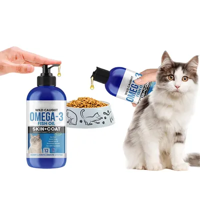 FurryFusion Huile de poisson pour chat
