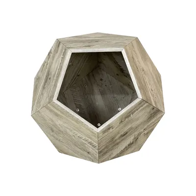 Table d'Appoint Moderne pour Chat, Mobilier Multifonction MDF Chêne