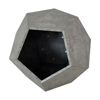 Table d'Appoint Moderne pour Chat, Mobilier Multifonction MDF gris ciment