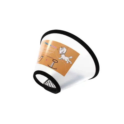 UAMLY Collar protector de cuello de plástico ajustable para perros