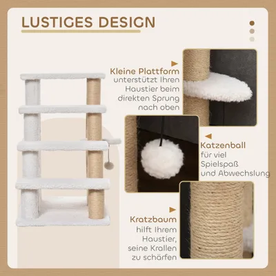 Échelle et arbre à chat : confort, jeu et bien-être pour votre compagnon