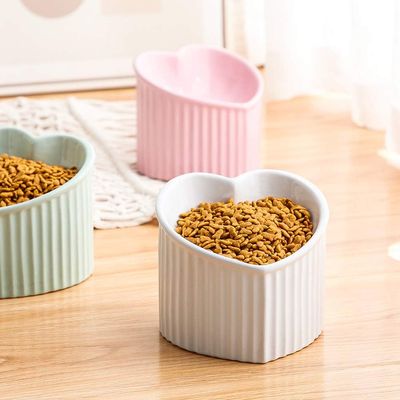 UAMLY Gamelle Chat Surélevée et Inclinée