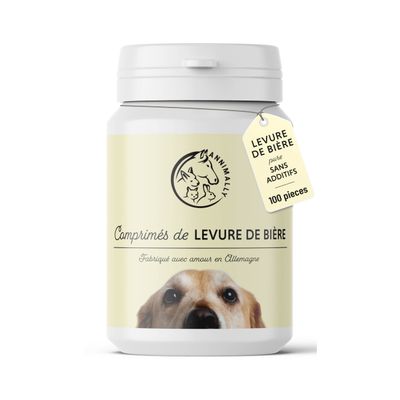 Annimally Comprimés de levure de Bière