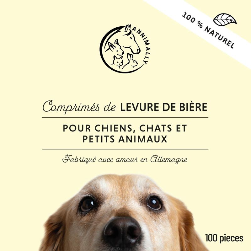 Annimally Comprimés de levure de Bière