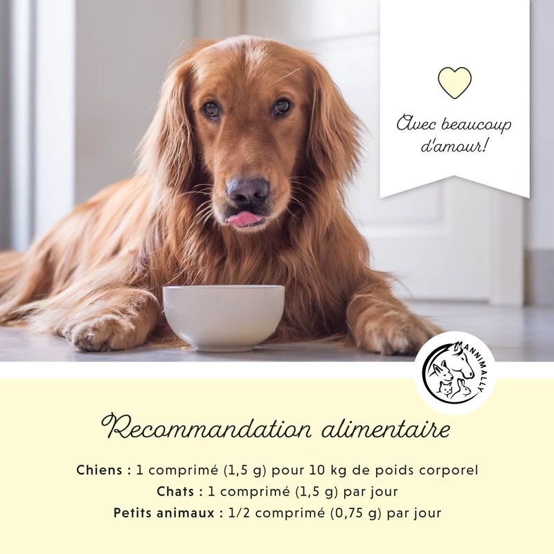 Annimally Comprimés de levure de Bière