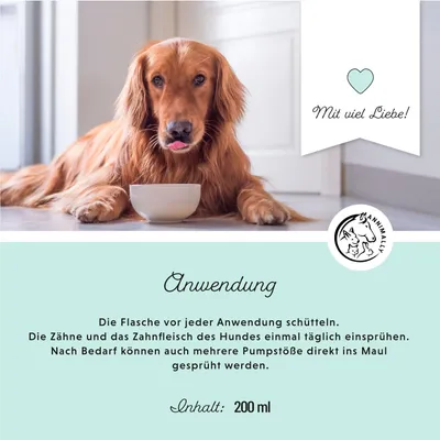 Annimally Oral Vital Spray de Soin de Dentaire