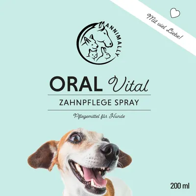 Annimally Oral Vital Spray de Soin de Dentaire