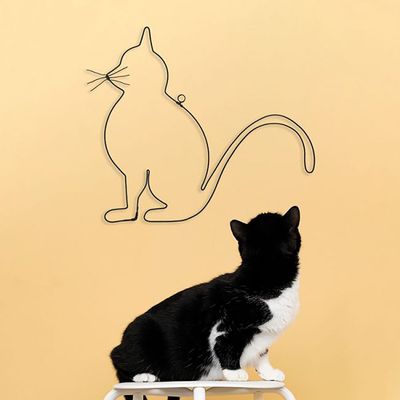 Bijoux de mur - Forme Chat assis