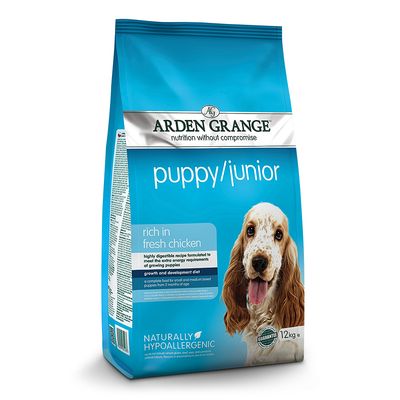 Arden Grange Chiot/Junior – Poulet & Riz