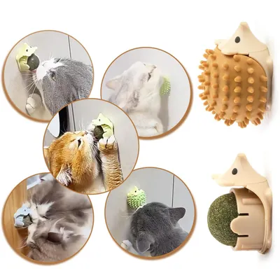 UAMLY Jouet boule d'herbe à chat