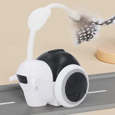 UAMLY Voiture électrique interactive pour chat