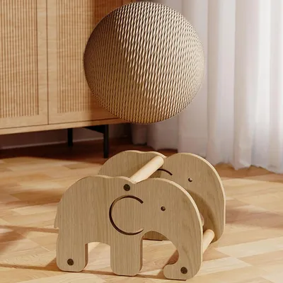 UAMLY Jouet pour chat en forme de balle en sisal