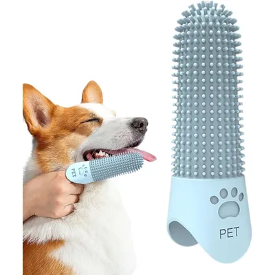 UAMLY Soins des dents du chien Doigtiers