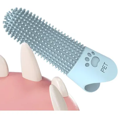 UAMLY Soins des dents du chien Doigtiers