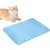 UAMLY Matelas de couchage rafraîchissant en soie glacée pour chat