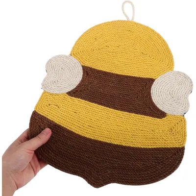 UAMLY Tapis à gratter Bee Cat