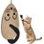 UAMLY Tapis de pattes de chat en sisal pour souris