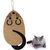 UAMLY Tapis de pattes de chat en sisal pour souris