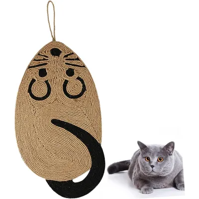 UAMLY Tapis de pattes de chat en sisal pour souris