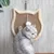 UAMLY Tapis à gratter en forme de tête de chat