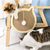 UAMLY Tapis à gratter en forme de tête de chat