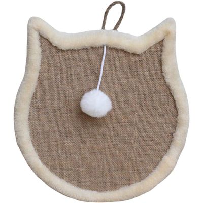 UAMLY Tapis à gratter en forme de tête de chat