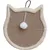 UAMLY Tapis à gratter en forme de tête de chat