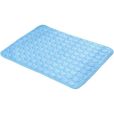 UAMLY Matelas de couchage rafraîchissant en soie glacée pour chat