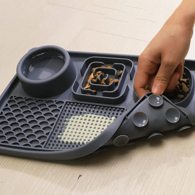 UAMLY Tapis d'alimentation lente pour chien