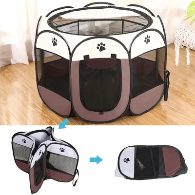 UAMLY Tente pour chat, Parc de Jeu en Tissu