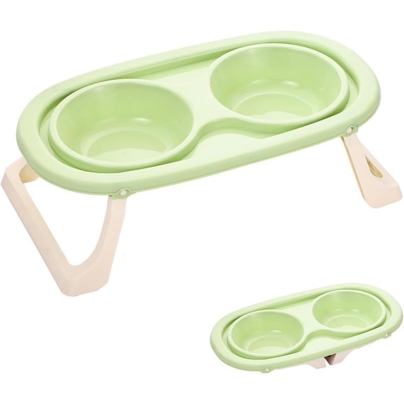 UAMLY Gamelle double surélevée pour chat