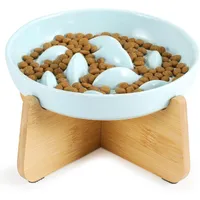 UAMLY Mangeoire surélevée pour chat