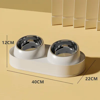 UAMLY Ensemble de bols d'eau et de nourriture pour chat