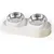 UAMLY Ensemble de bols d'eau et de nourriture pour chat UAMLY Ensemble de bols d'eau et de nourriture pour chat
