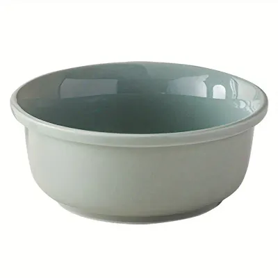 UAMLY Gamelle double en céramique pour chat avec support en fer